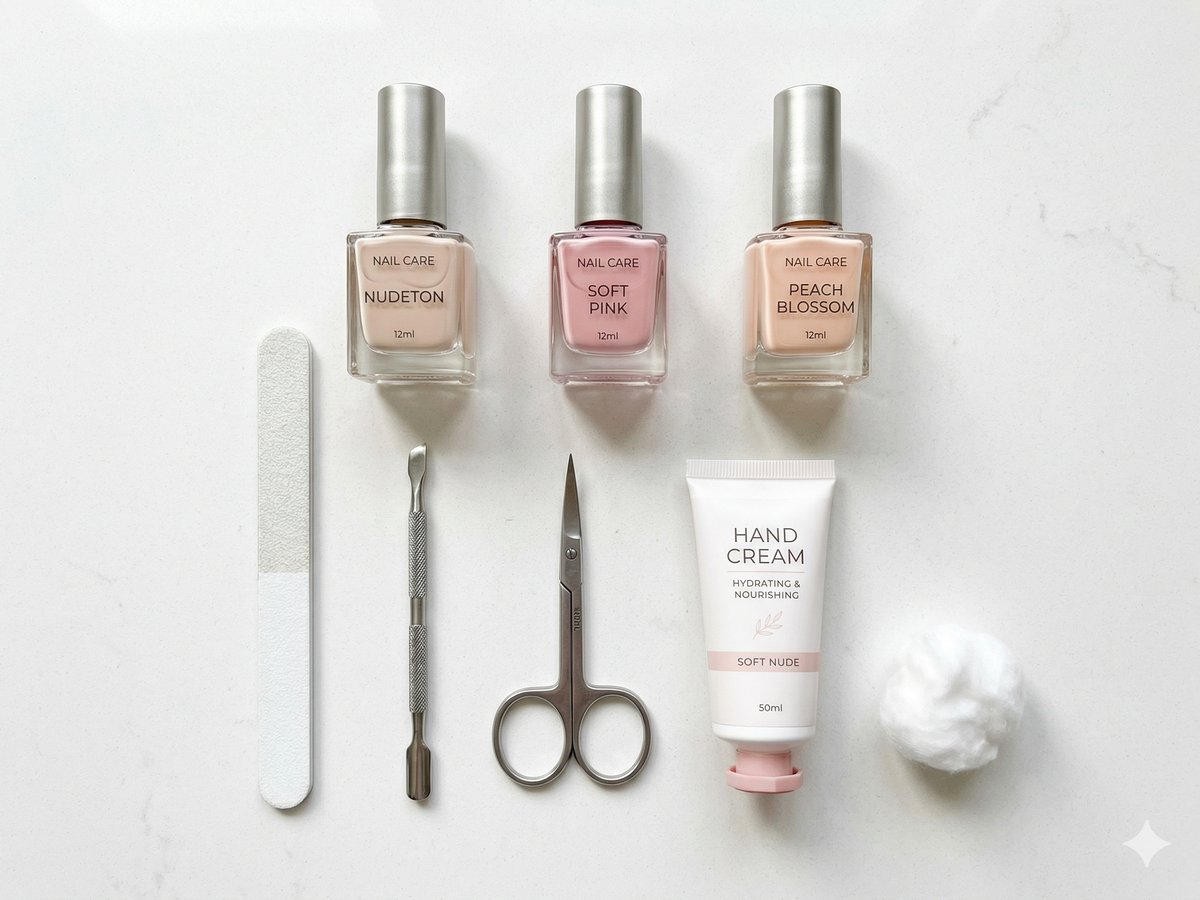 Professionelle Maniküre und Handpflege